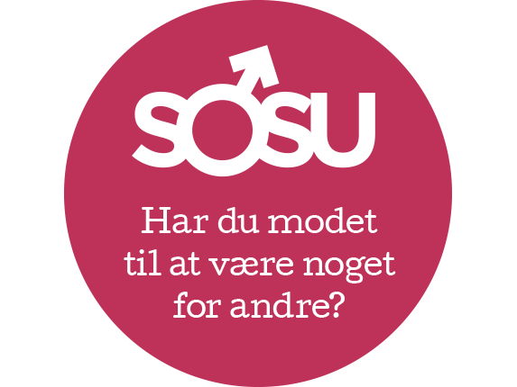 SOSU. Har du modet til at v&aelig;re noget for andre?